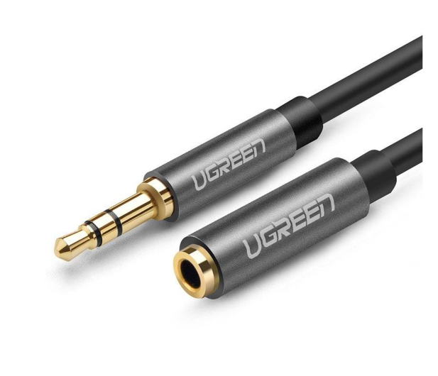 UGREEN AV118 Przedłużacz audio AUX jack 35 mm 2m czarny - 1501464 - zdjęcie
